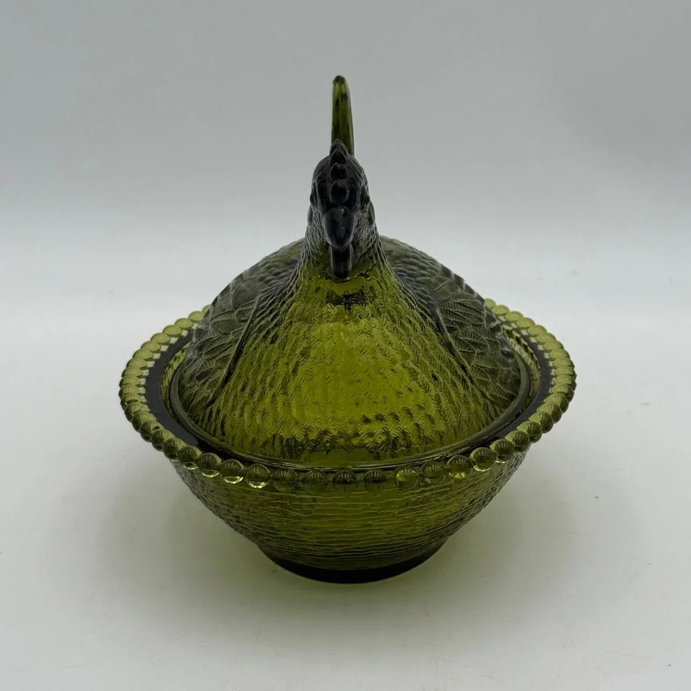Victorian vintage olive